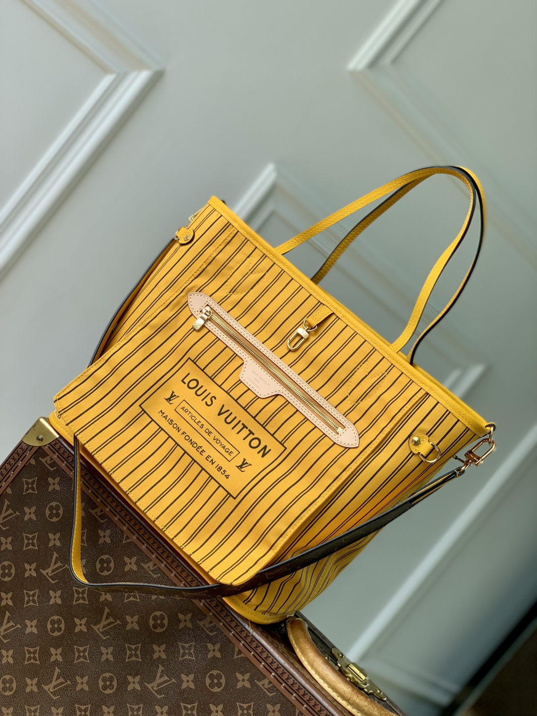 Neverfull Bandoulière Inside Out MM M12779