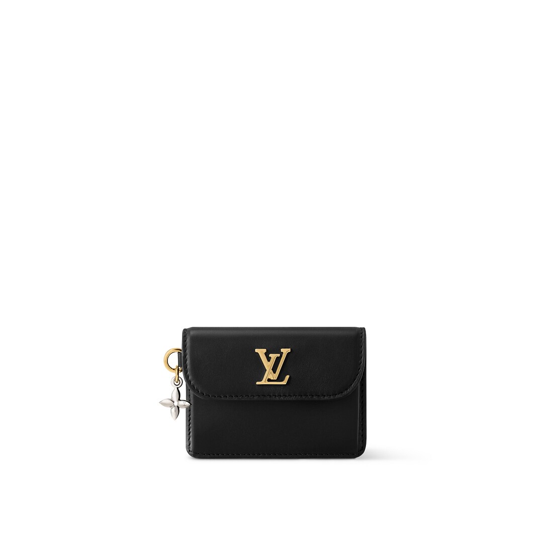 Tiny Recto Verso Card Holder LV Bloom M14626 front white background