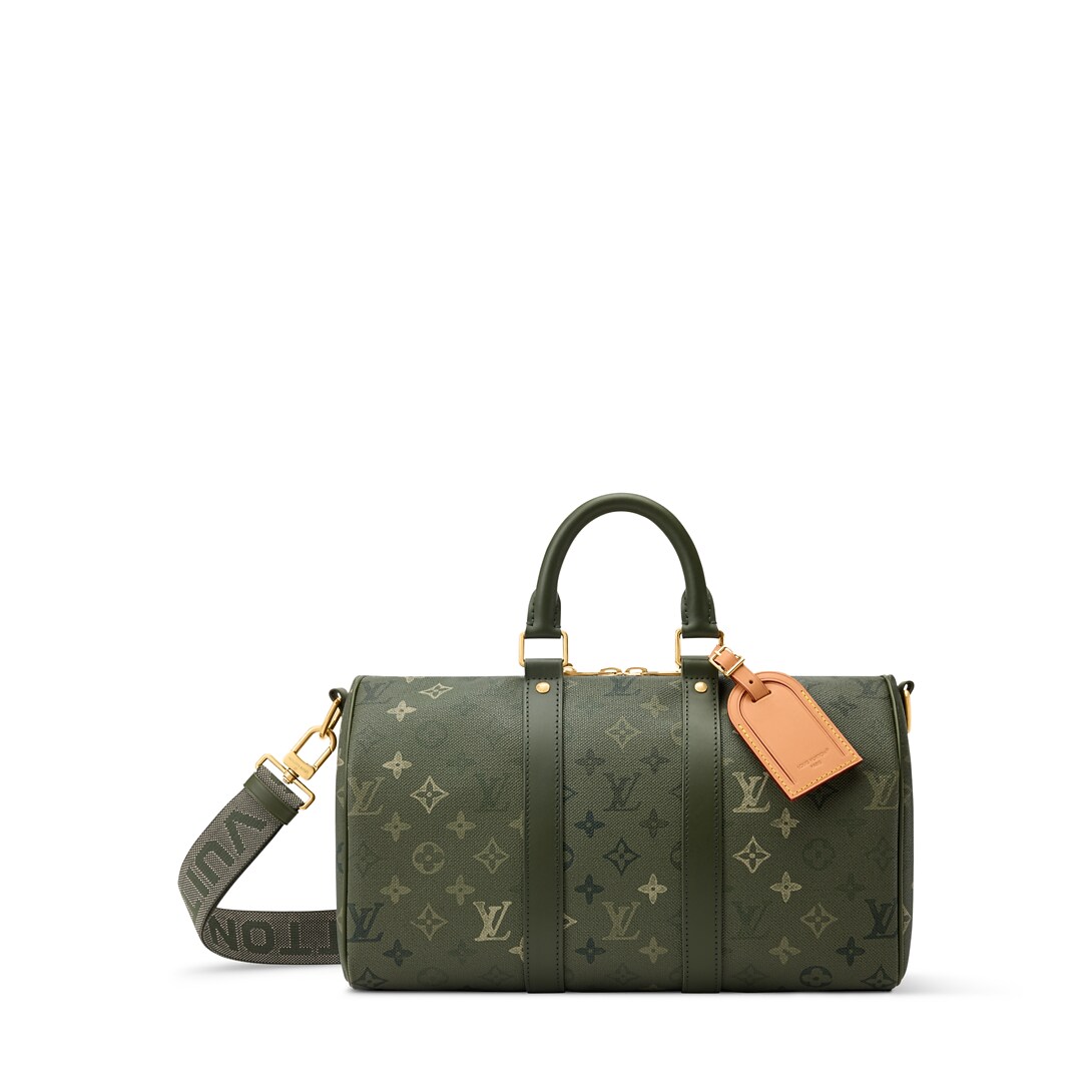 Keepall Bandoulière 35 M27054 front white background