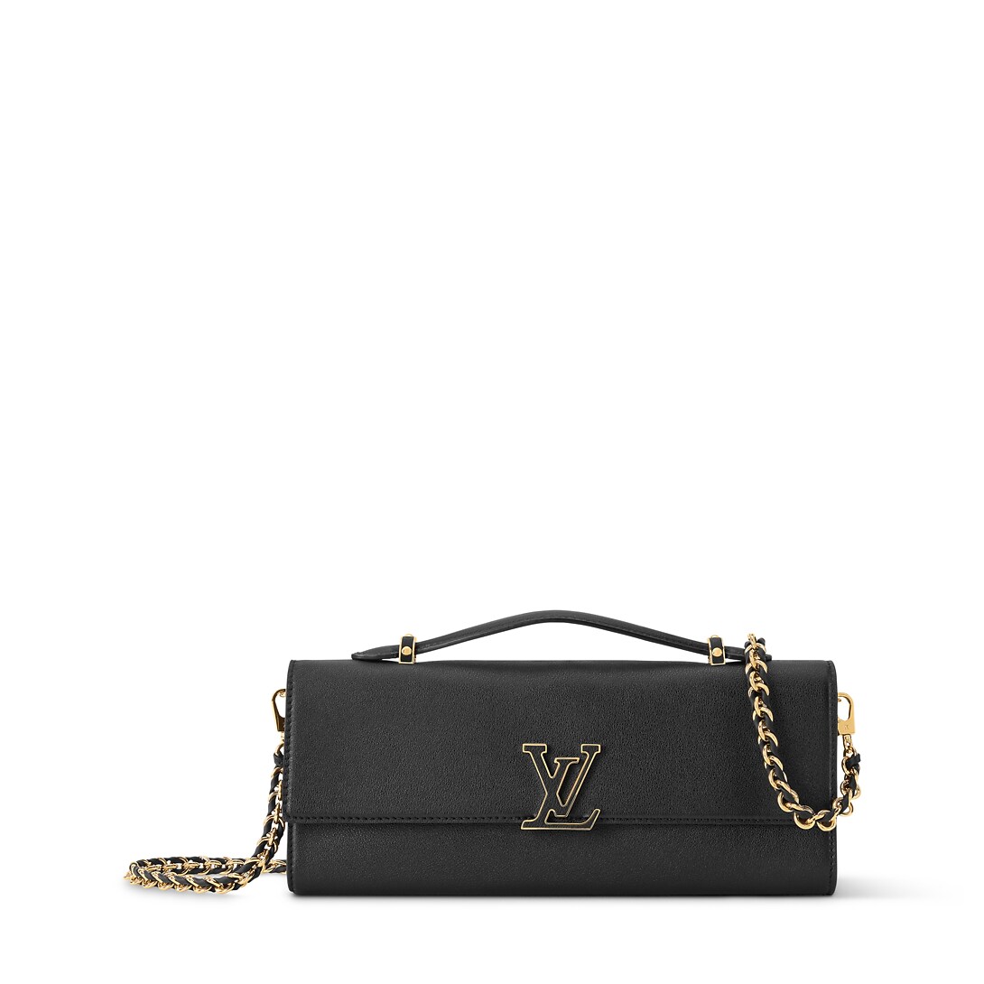 Capucines Clutch M27600 front white background