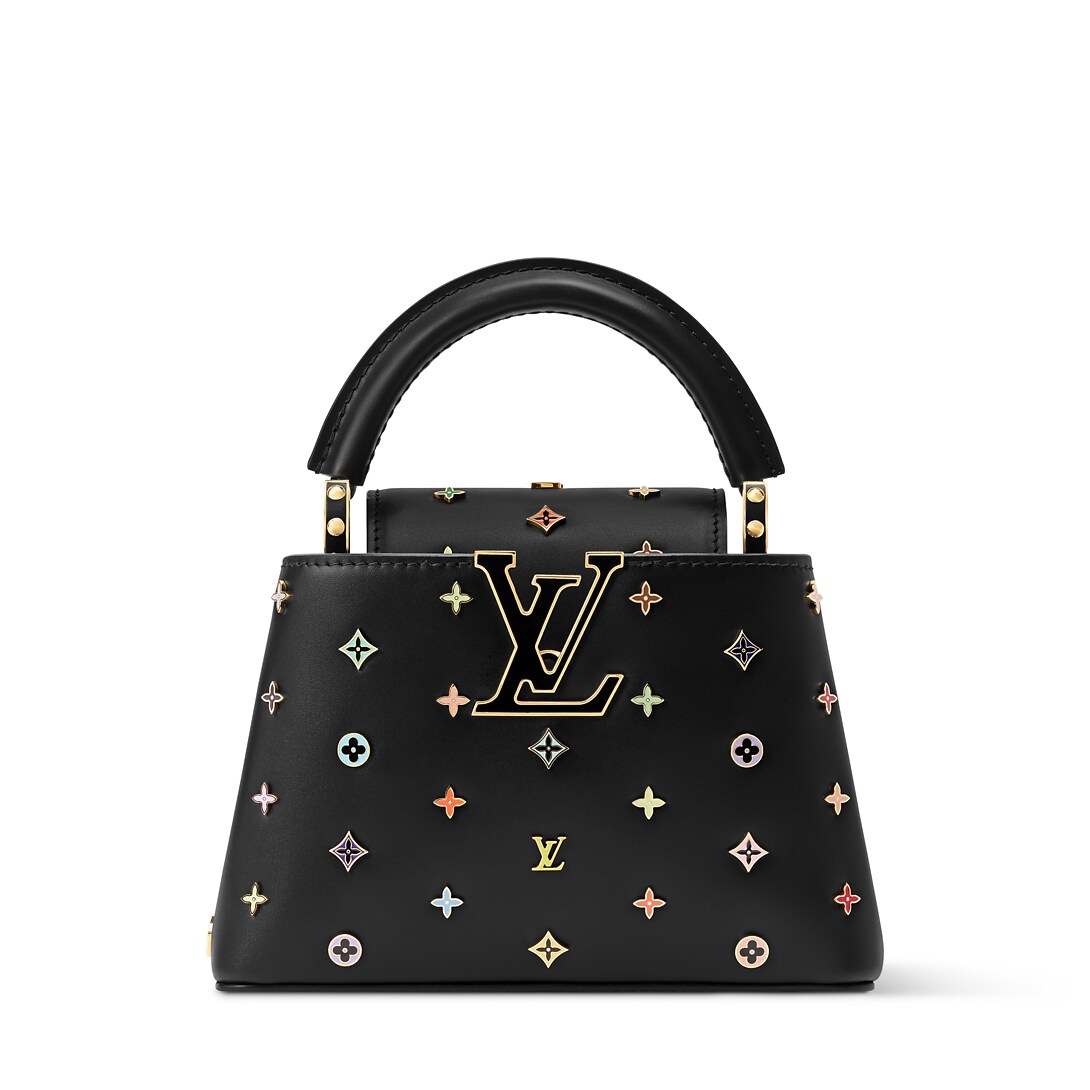 LV x TM Capucines Mini M27637 front white background