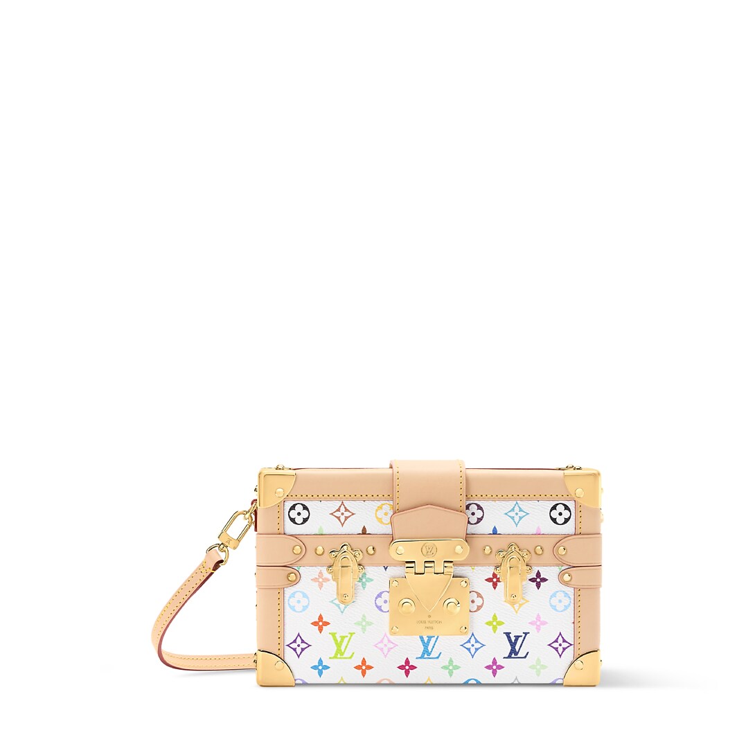 LV x TM Petite Malle M28243 front white background
