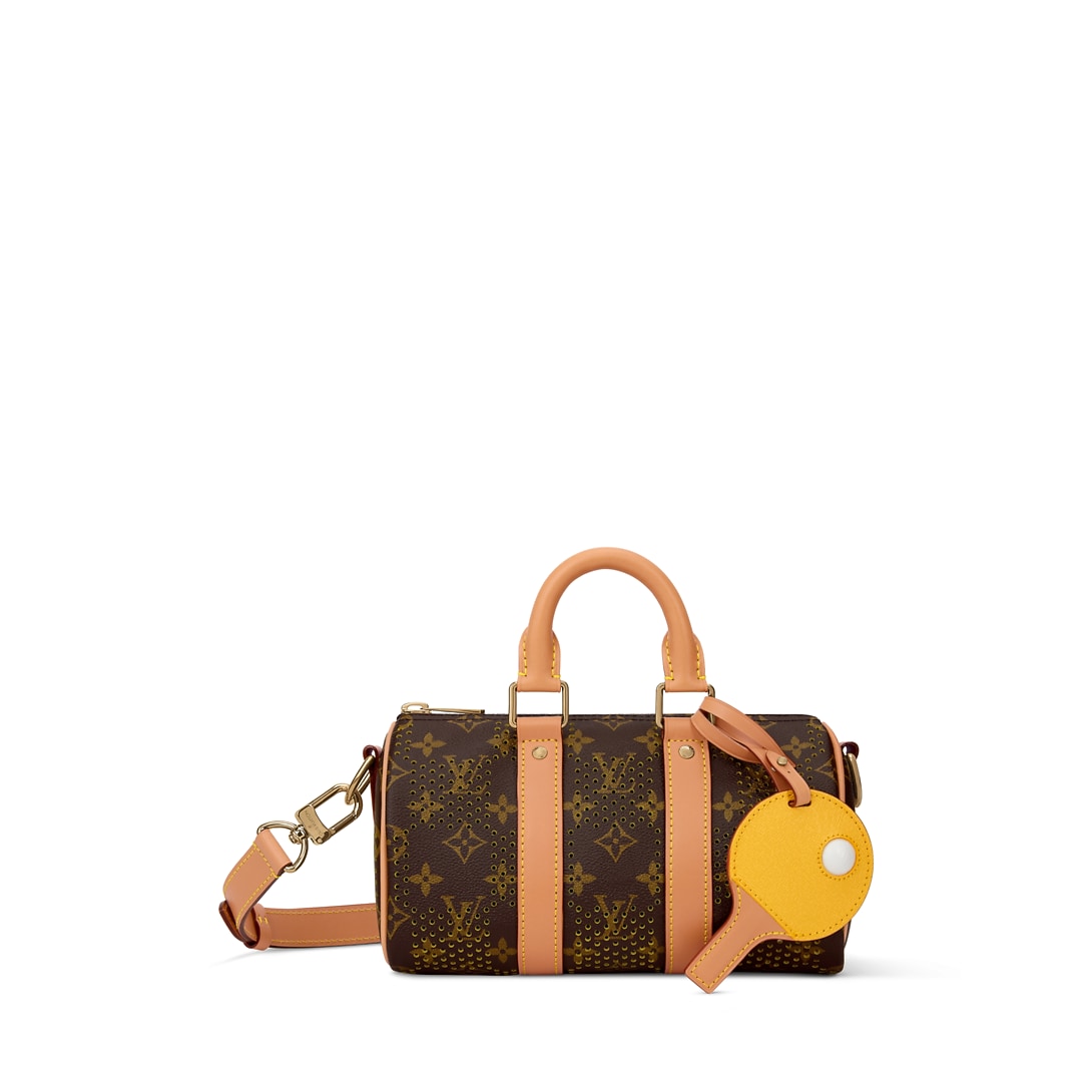 Keepall Bandoulière 25 M29296 front white background