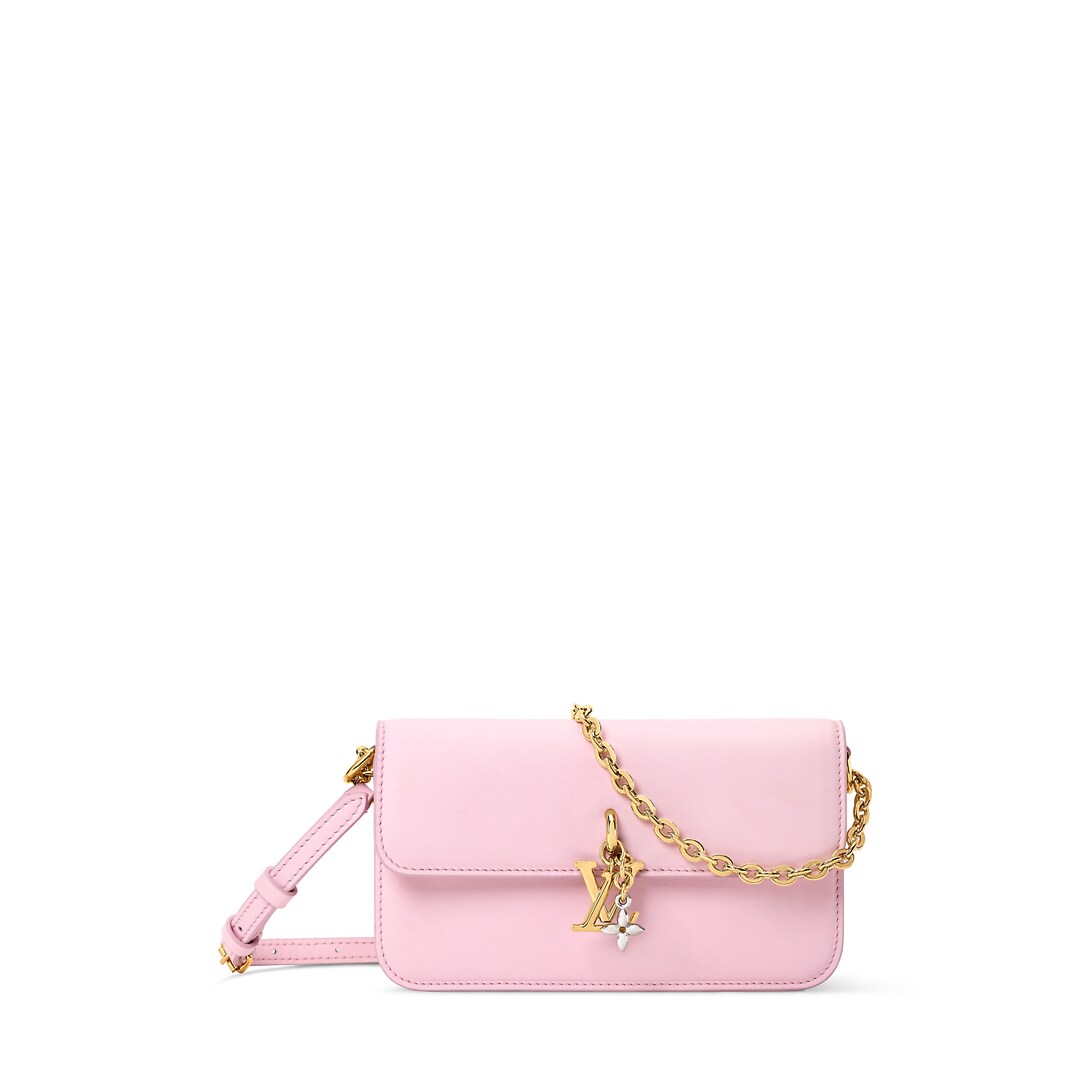 Wallet On Chain LV Bloom M29345 front white background