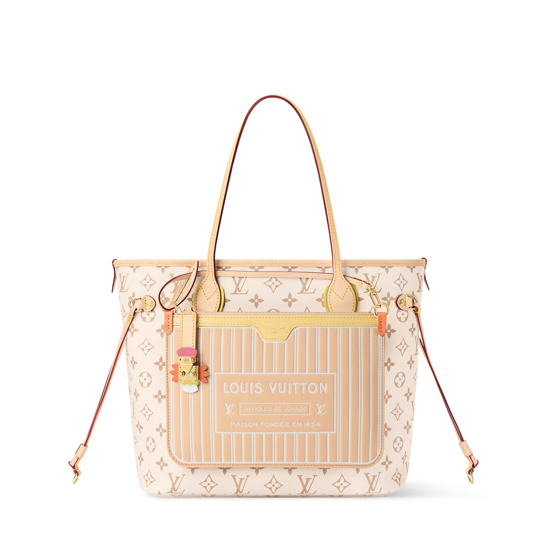 Neverfull Inside Out MM M2A095 front white background