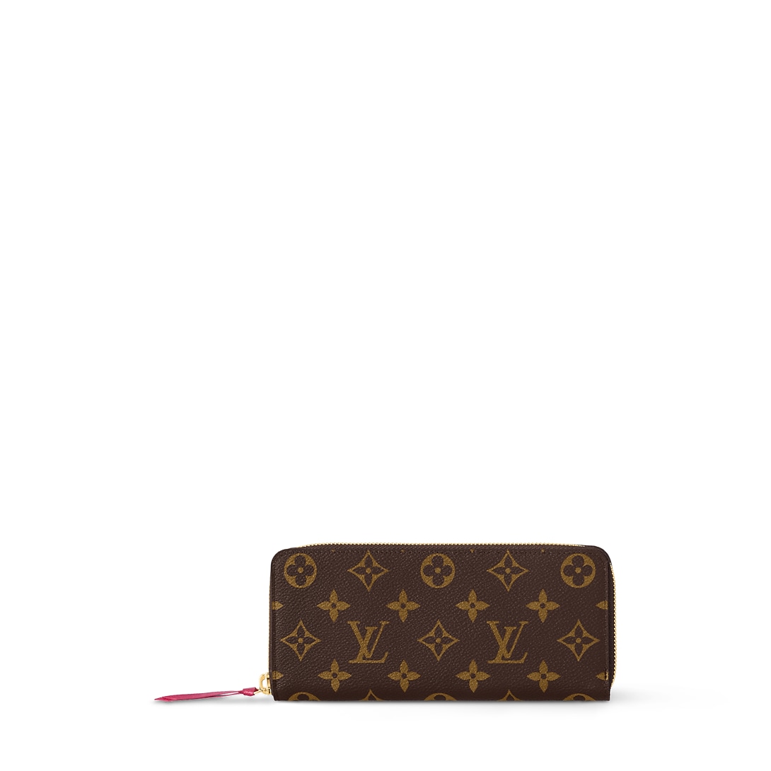 Clémence Wallet M60742 front white background