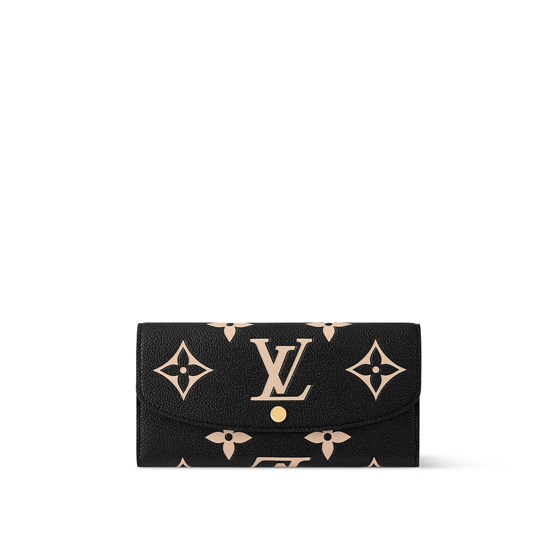 Emilie Wallet M83138 front white background