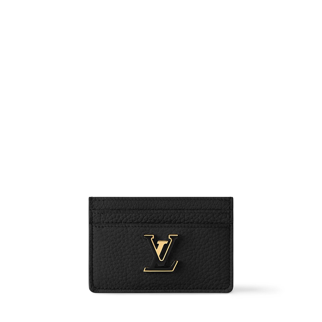 Capucines Card Holder M83358 front white background