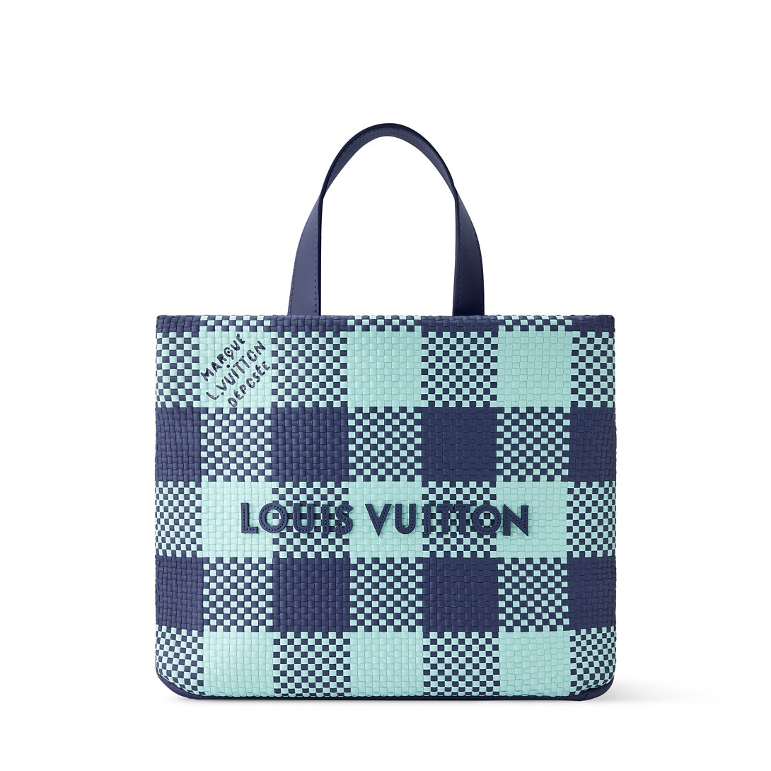 Mini Shopper Tote N40879 front white background