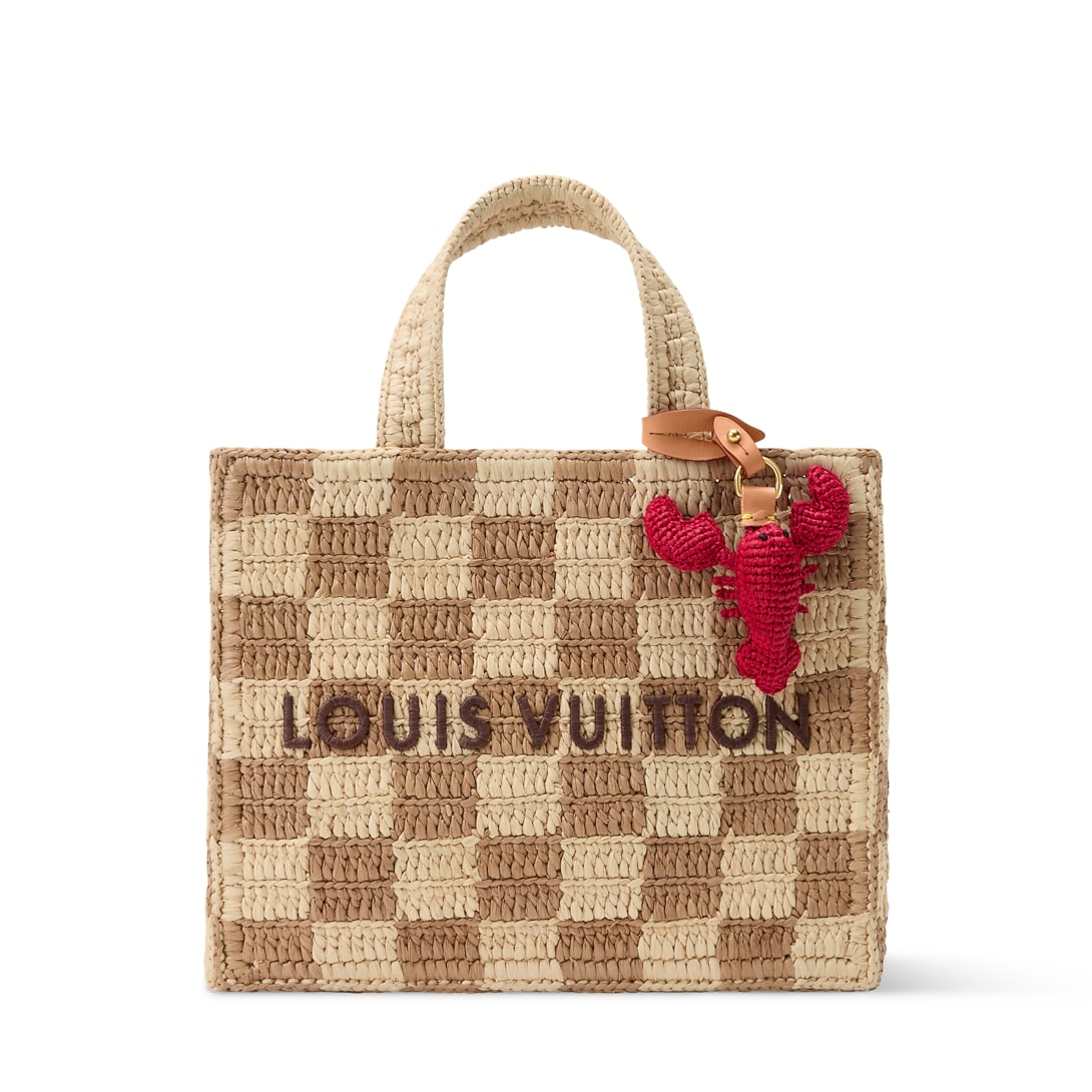 Mini Shopper Tote N40898 front white background