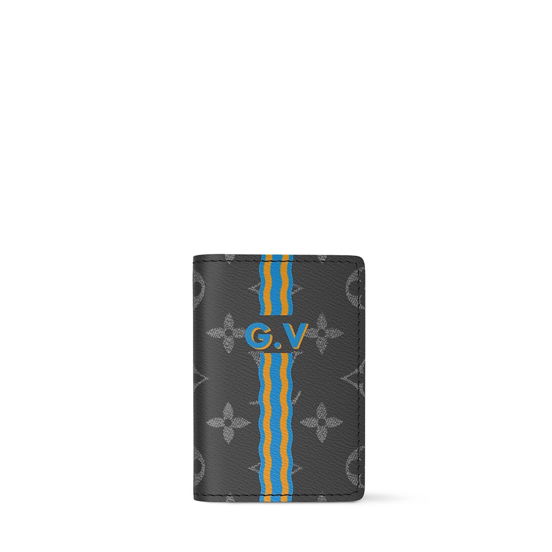 Pocket Organizer Mon Monogram P01961 front white background