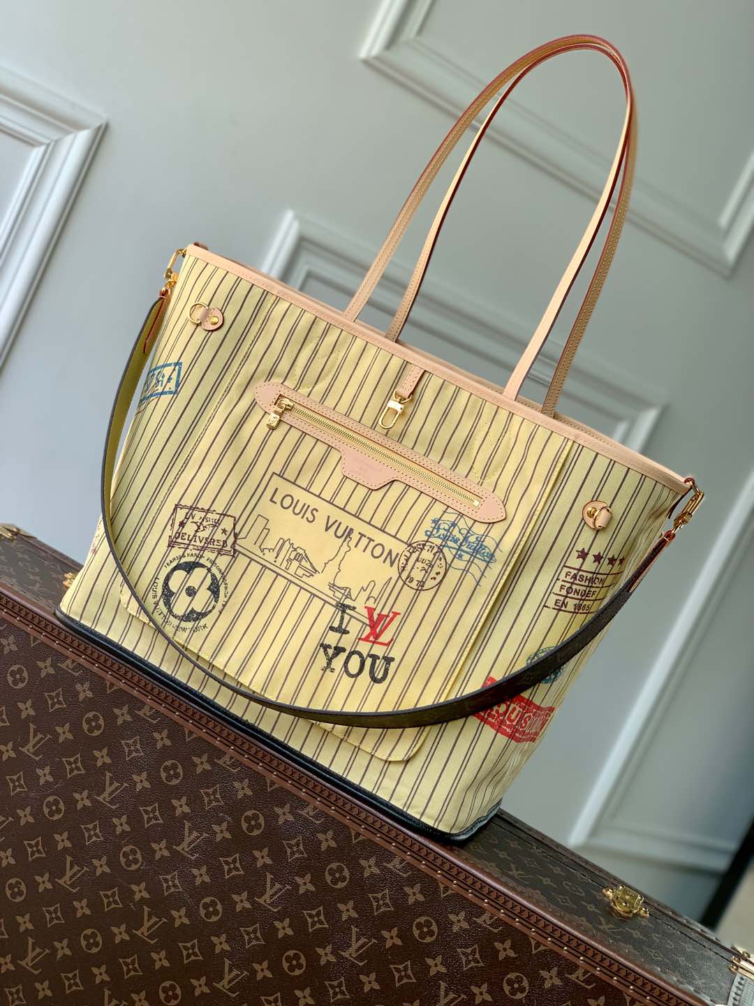 Neverfull Bandoulière Inside Out GM M11948 main 1 image 2