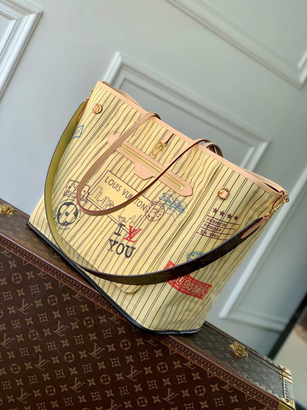 Neverfull Bandoulière Inside Out GM M11948 main 1 image 3