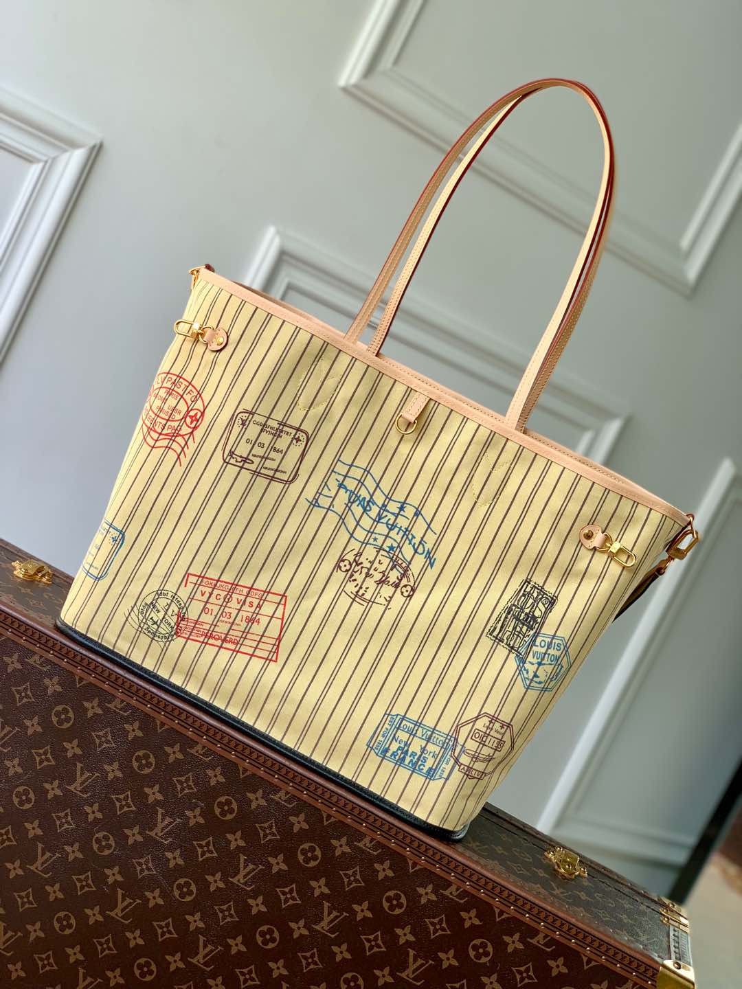 Neverfull Bandoulière Inside Out GM M11948 main 1 image 4
