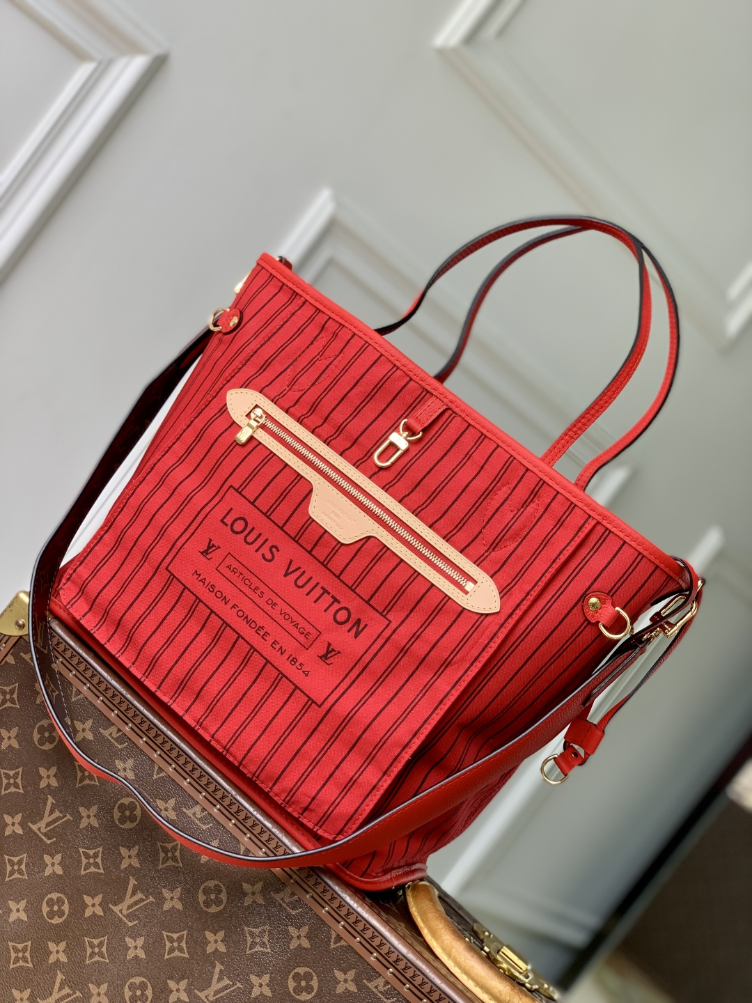 Neverfull Bandoulière Inside Out MM M12708 main 1 image 2