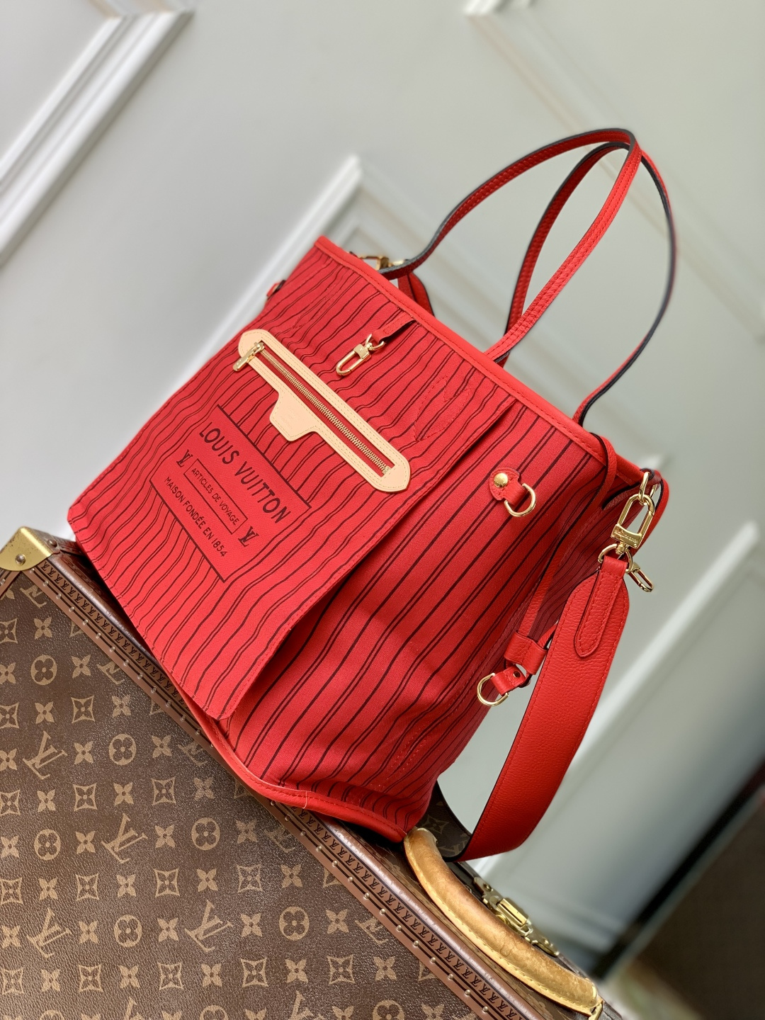 Neverfull Bandoulière Inside Out MM M12708 main 1 image 3