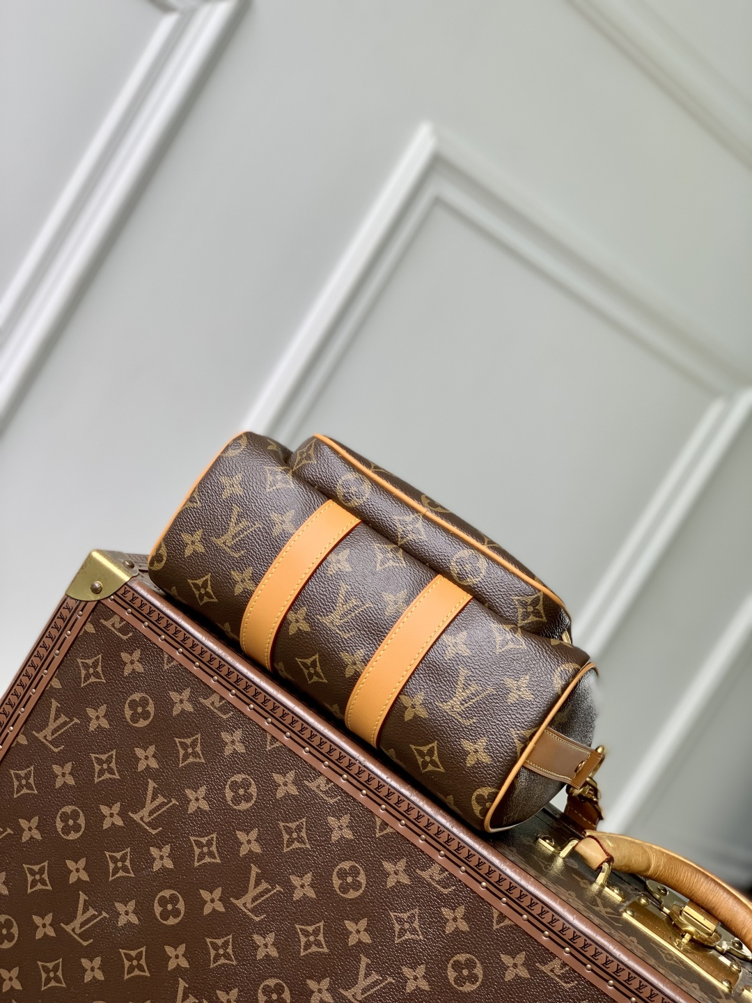 Keepall 25 Cargo M14981 front white background image 6