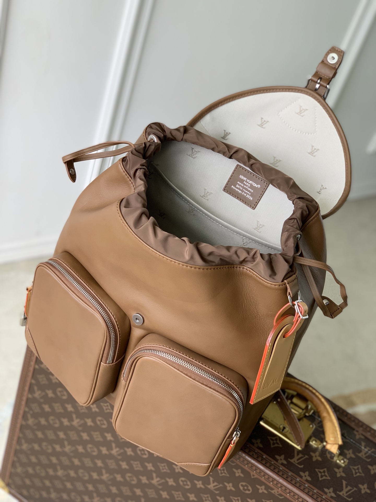 Montsouris Cargo Backpack M28380 front white background image 14