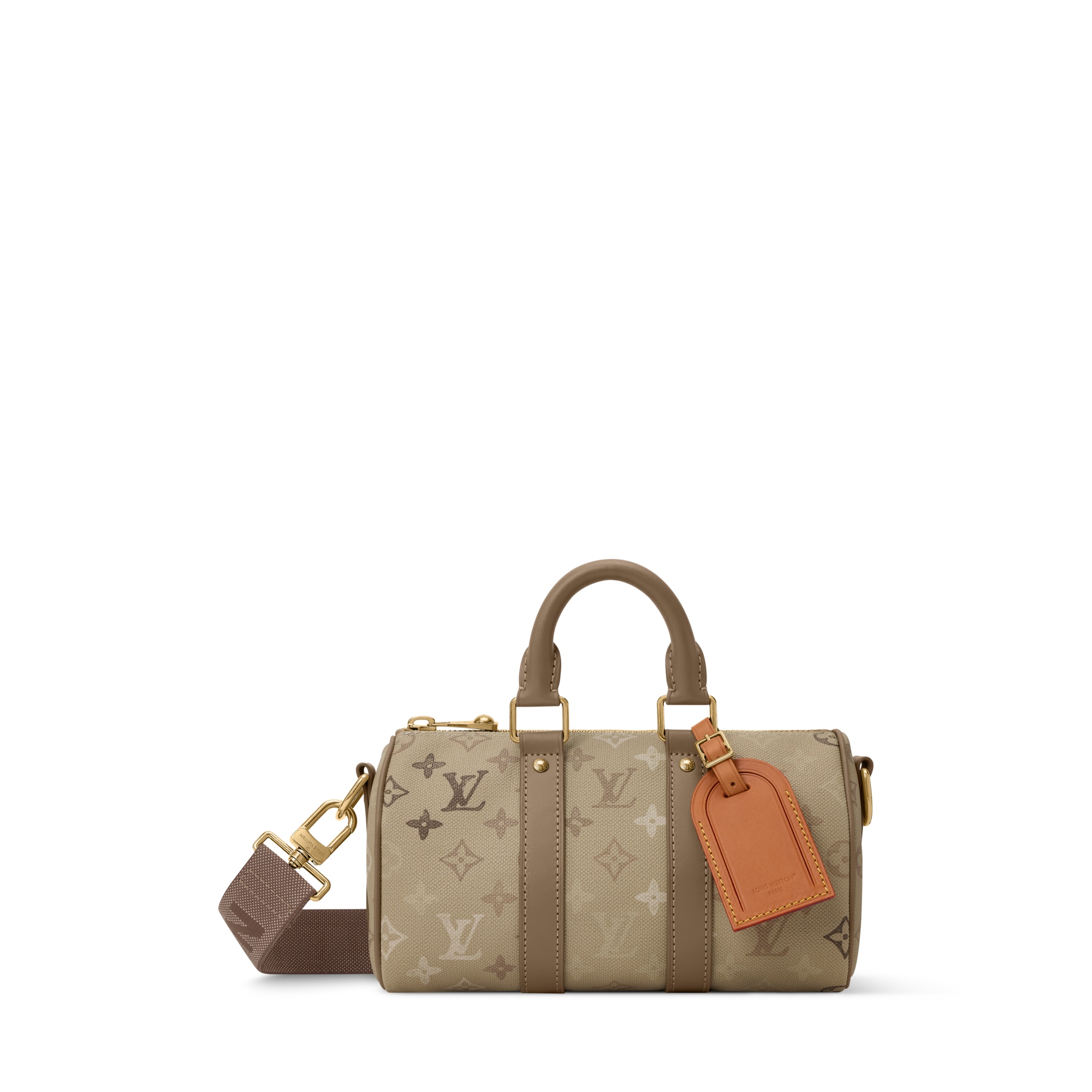 Keepall Bandoulière 25 M29272 front white background image 2